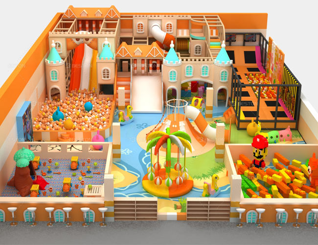 Castle Theme Indoor Soft Play Equipments for sale