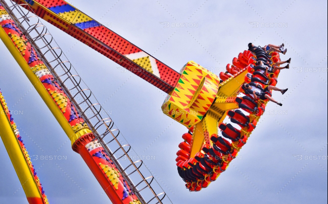 The Allure of Synchronized Motion for Pendulum Amusement Park Ride
